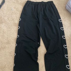 Black sweatpants